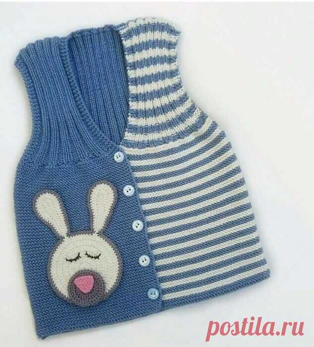 Универсальная модель жилетки для малыша .