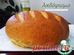 Хлеб на оливковом масле - кулинарный рецепт