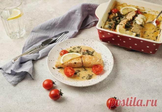 Кремовый лосось с сыром - DYNASTYOFCHEFS.RU