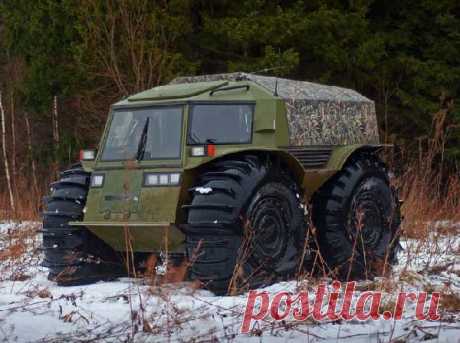 Российский вездеход 4х4 «Шерп»