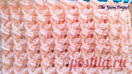 Amazing Design ~ Easy ~ Tunisian Crochet Pattern