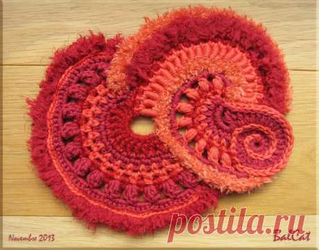 3ème tuto de crochet Freeform de Sophie - 3ème étape - Easy Crochet Bonsoir Juste pour vous montrer l'évolution de mon travail. Il reste encore une belle extension à crocheter avant d'avoir terminé...