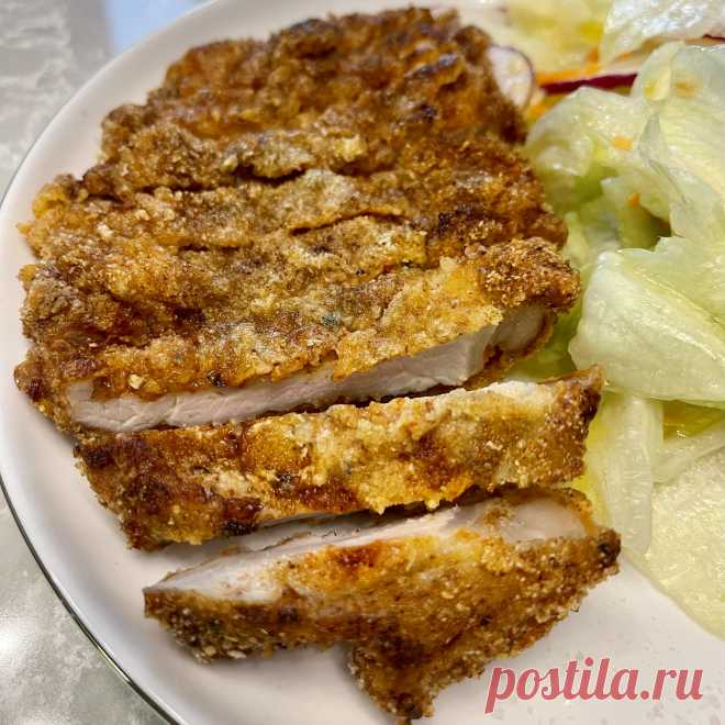 Венский шницель он же Тонкацу - рецепт автора Александр - директор Cookpad