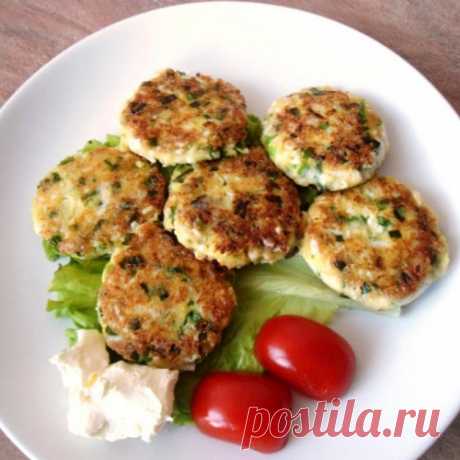 Котлетки из яиц и зеленого лука