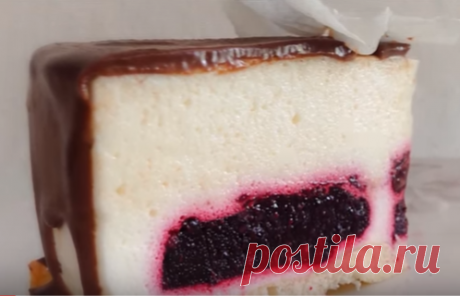 Йогуртовый торт с черной смородиной / Yogurt cake with black currant - YouTube