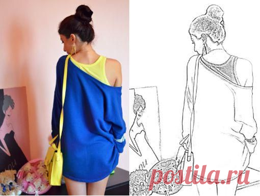 Создание контура изображения | Уроки фотошопа