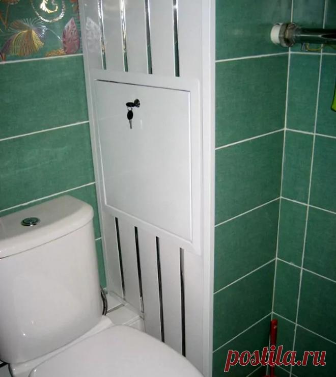 Как красиво спрятать все трубы в ванной, если их нельзя «утопить» | Рекомендательная система Пульс Mail.ru