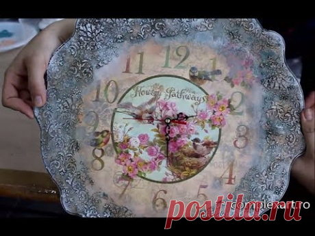 Tutorial - Vintage Clock - Mirror Effect