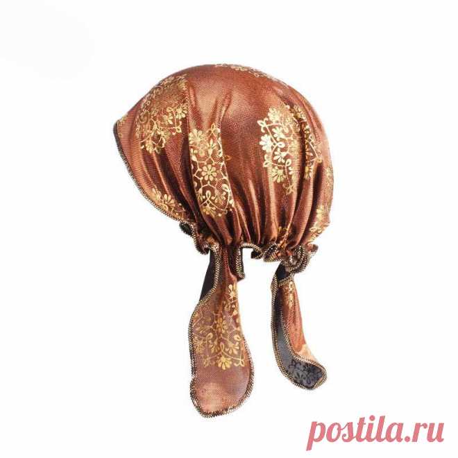243р-Мусульманской тюрбане эластичные цветочные печати Beanie Pre связали шарф головной платок Hat химиотерапии рака Шарфы – купить по низким ценам в интернет-магазине Joom