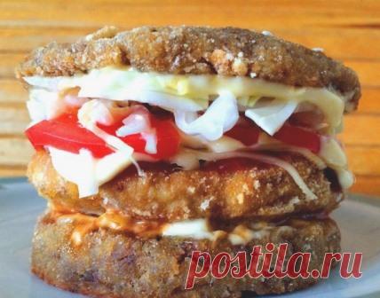 Бургер в домашних условиях отличный перекус для всей семьи