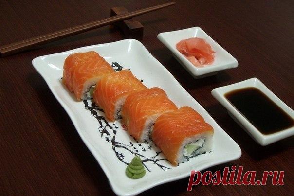 Суши филадельфия дома  / Интересный космос