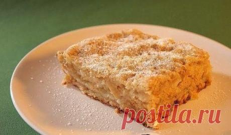 САМЫЙ ПРОСТОЙ В МИРЕ ЯБЛОЧНЫЙ ПИРОГ!

ОЧЕНЬ ВКУСНЫЙ, НЕЖНЫЙ и БЫСТРЫЙ

(без яиц)

Ингредиенты на сковороду среднего размера.
Я делала на противне, поэтому брала двойной рецепт.

Итак,
- сахар 1 ст.
- мука 1 ст.
- манка 1 ст.
- сода 1 ч.л. без горки
- ваниль
- корица
- масло сливочное 60-80 гр.
- яблоки 4-5 шт.
- сахарная пудра для украшения

Масло убираем в морозилку. Духовку включаем на 180 градусов.

Делаем смесь из сухих ингредиентов (первые шесть в списке).
Яблоки нати...