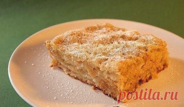 САМЫЙ ПРОСТОЙ В МИРЕ ЯБЛОЧНЫЙ ПИРОГ!

ОЧЕНЬ ВКУСНЫЙ, НЕЖНЫЙ и БЫСТРЫЙ

(без яиц)

Ингредиенты на сковороду среднего размера.
Я делала на противне, поэтому брала двойной рецепт.

Итак,
- сахар 1 ст.
- мука 1 ст.
- манка 1 ст.
- сода 1 ч.л. без горки
- ваниль
- корица
- масло сливочное 60-80 гр.
- яблоки 4-5 шт.
- сахарная пудра для украшения

Масло убираем в морозилку. Духовку включаем на 180 градусов.

Делаем смесь из сухих ингредиентов (первые шесть в списке).
Яблоки нати...