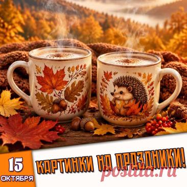 🎉 Праздники которые отмечают в России и мире 15 Октября 2026 года (15.10.26 четверг)
✅ День памяти святых Киприана и Иустины (Куприян и Устинья)
✅ Всемирный день мытья рук
✅ День собирания осенних листьев
✅ Международный день сельских женщин
✅ Всемирный день мопсов