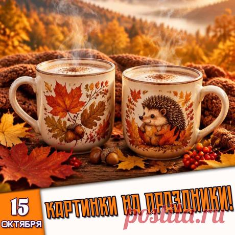 🎉 Праздники которые отмечают в России и мире 15 Октября 2026 года (15.10.26 четверг)
✅ День памяти святых Киприана и Иустины (Куприян и Устинья)
✅ Всемирный день мытья рук
✅ День собирания осенних листьев
✅ Международный день сельских женщин
✅ Всемирный день мопсов
