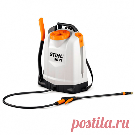 Ранцевый ручной распылитель STIHL SG 71 предназначен для внесения жидких средств  в профессиональном использовании. Максимально комфортное управление благодаря возможности установки насосного рычага как с левой, так и с правой стороны, а также возможности его регулировки. Надежная конструкция для долгого срока службы. Эргономичный пистолет с манометром.