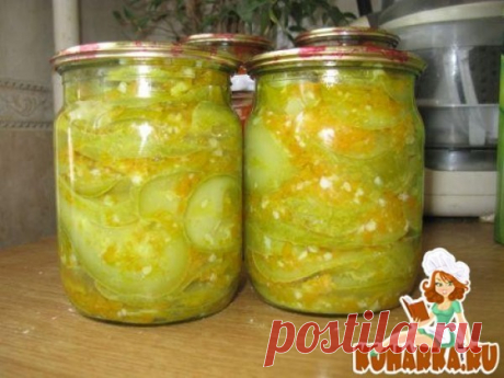 Рецепт: Кабачки-язычки