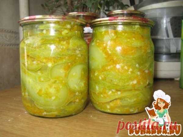 Рецепт: Кабачки-язычки