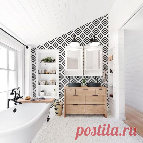 Ванная комната в скандинавском стиле. Шикарные примеры! | Интерьер-школа Иоланты Федотовой | Яндекс Дзен
