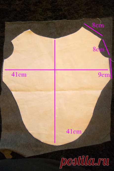 Sleeveless Body — Italian Greyhound Clothing Tutorials