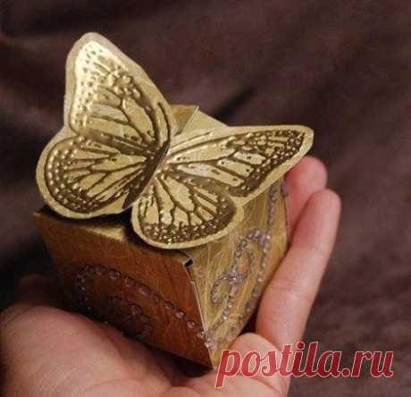 Оригинальная упаковка подарка