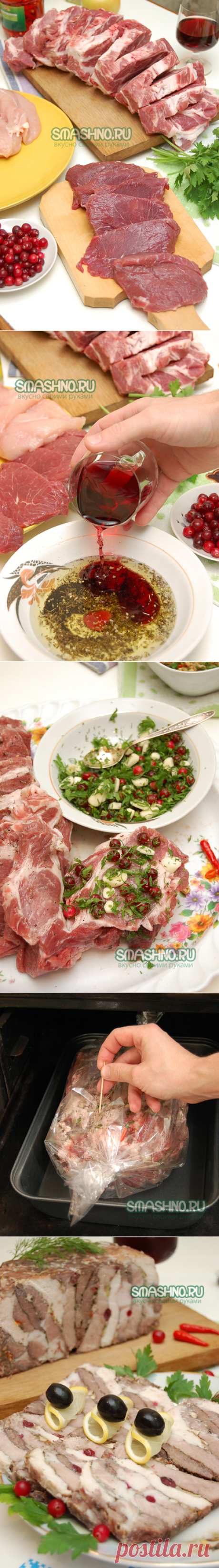 Праздничная мясная закуска!!!