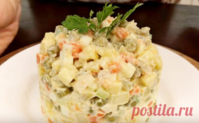 Идеальный салат Оливье: классические рецепты с колбасой и мясом