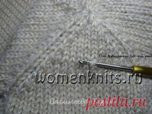 Удлиненная шапочка и снуд спицами «Love is...»