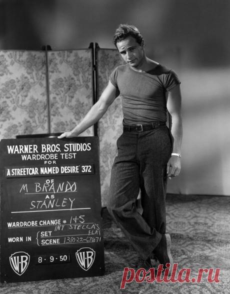 Marlon Brando, 1950.