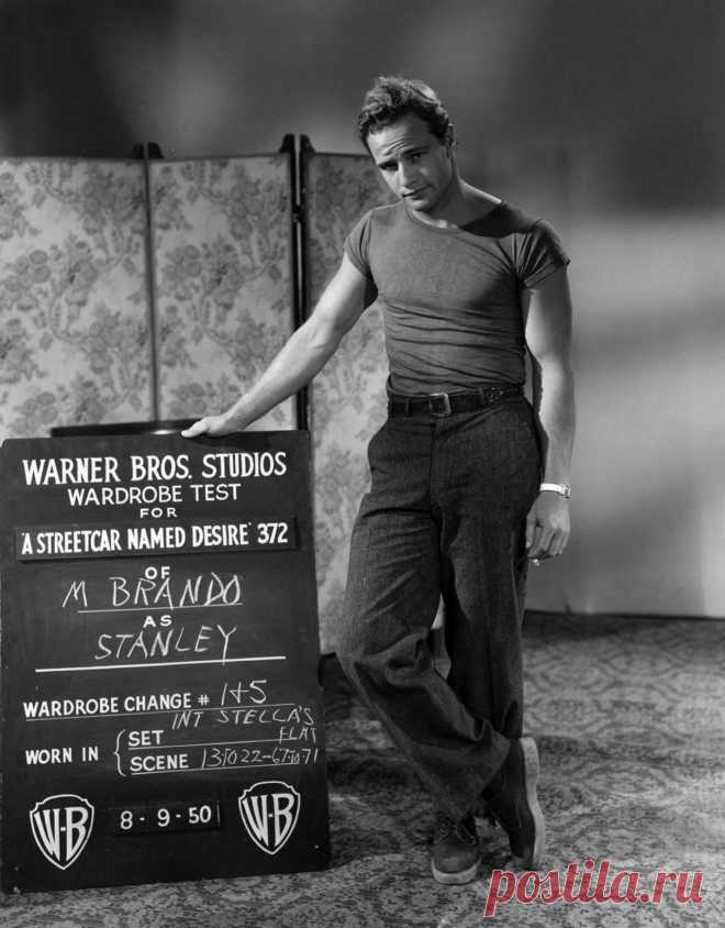 Marlon Brando, 1950.