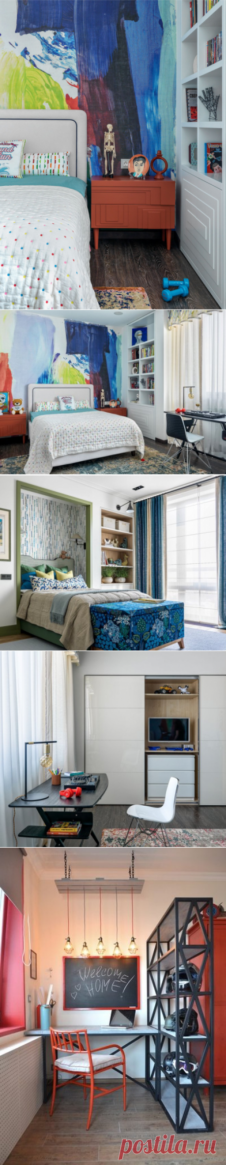 Вопрос: Как оформить комнату для мальчика 7–12 лет