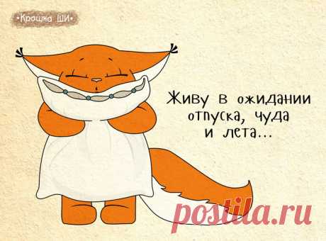 20 комиксов о крошке Ши, самой оптимистичной белке в мире