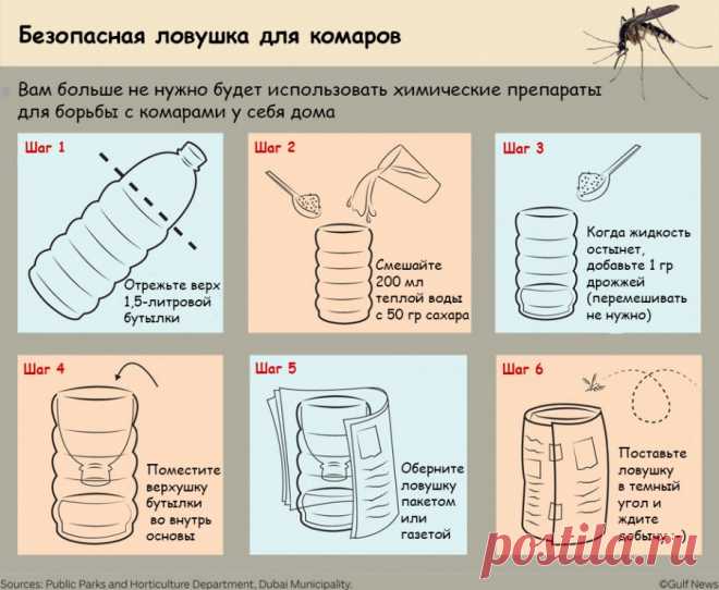 Борьба с комарами.