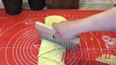 СЛОЕНО-ПЕСОЧНОЕ ПЕЧЕНЬЕ (описание под видео)