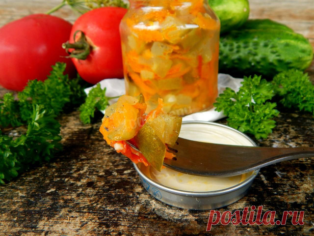 Салат Донской на зиму без стерилизации рецепт с фото пошагово - 1000.menu