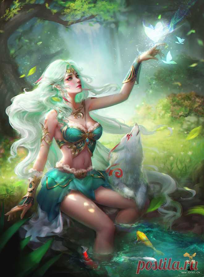 Magic Forest by gyxycn on DeviantArt