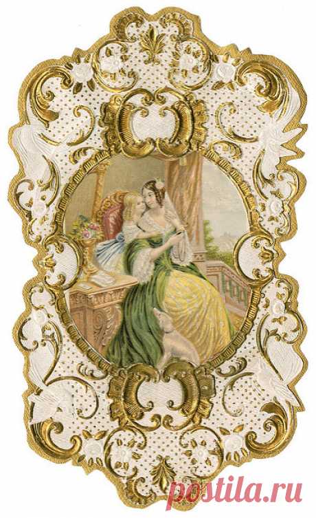Antique French Perfume Label | Flickr - Photo Sharing!