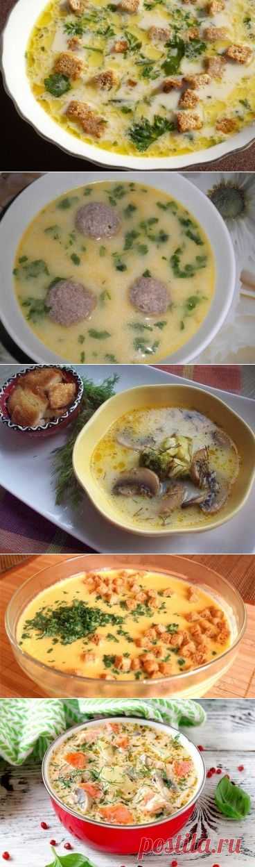 Рецепты вкусных сырных супчиков