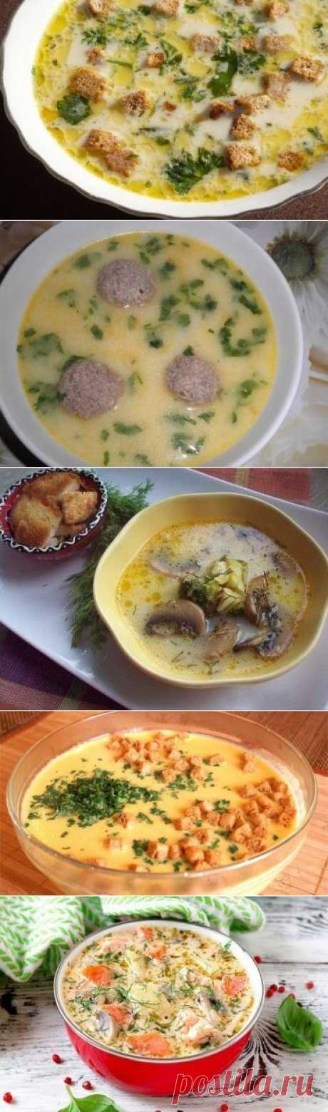 Рецепты вкусных сырных супчиков