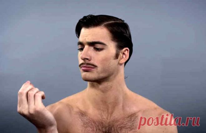 Модные стереотипы мужской красоты за последние 100 лет (видео)