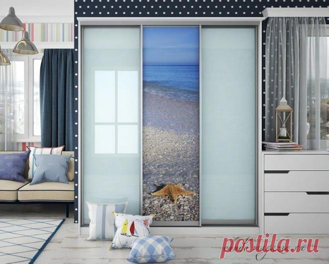 Трехдверный шкаф-купе с фотопечатью на стекле купить по цене 39 000 руб. в Москве — интернет магазин chudo-magazin.ru