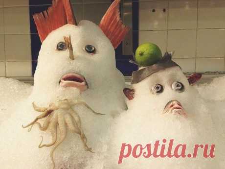 однажды в рыбном отделе!