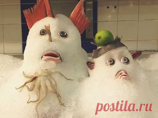 однажды в рыбном отделе!