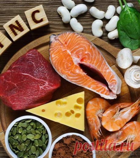 ТОП 26 продуктов с высоким содержанием цинка