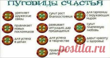 Пуговица счастья - старинный оберег, который изменит вашу жизнь. | Рукоделие и не только. | Яндекс Дзен