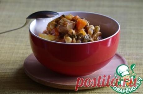 Баранина с нутом в скороварке - кулинарный рецепт