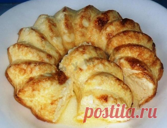 Пышный омлет как в детском саду