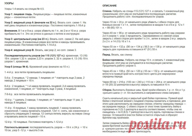 10 летних топов спицами с подробным описанием | Вязание с Paradosik_Handmade | Дзен