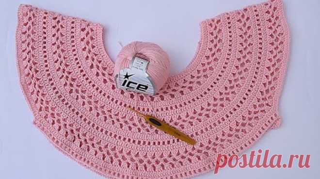 Crochet women's yoke @Majovel crochet #stayhomeknittingcrochet #crochet