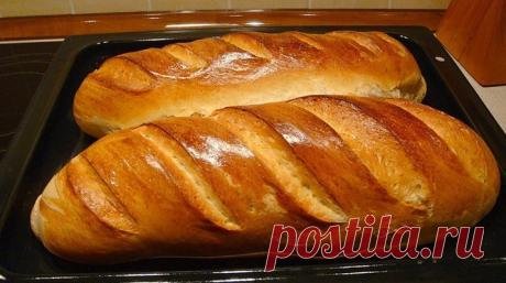Батон в домашних условиях старый рецепт